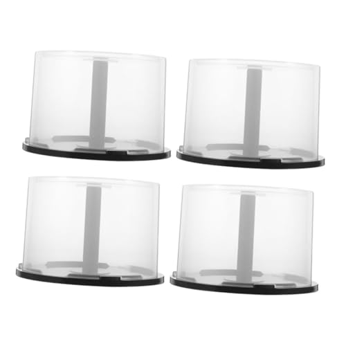 ABOOFAN 4pcs CD Dvd Storage Container Organizing Bucket for Ample Space Sleek Design for Home Office Dorm Holds Up to Discs Stylish Storage