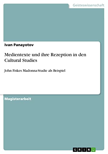 Livre Cultural Studies John Fiske Madonna analyse reception - 2