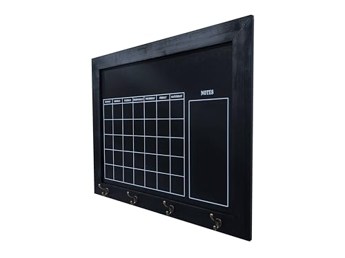 Lms LMS-01 Large Monthly Chalkboard Calendar For Wall With Hooks thumb #6