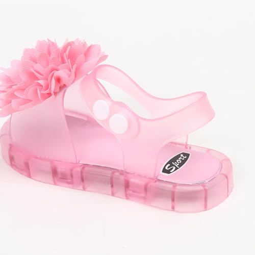 IWIHMIV Sandals for Little Girls Toddler Soft Bottom Non Slip Sandals Summer Party Dress Beach Flat Shoes4