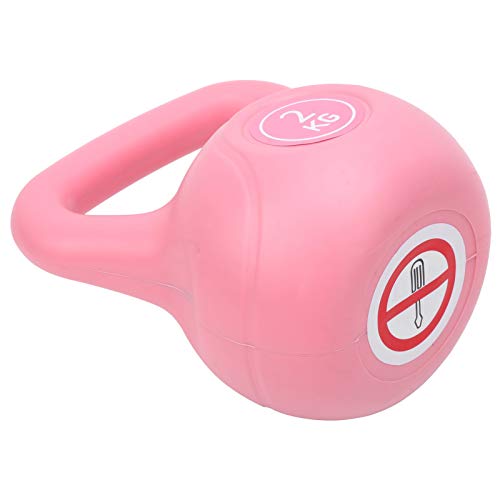 2KG Kettlebell Armlifting Training Fitness Kettlebell Gewicht mit extra großem Griff zum Hocken
