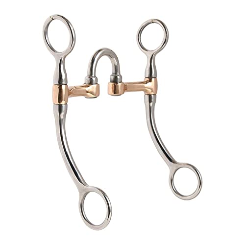 Schneiders FES Copper Correction Horse Bit | Comfortable Zone Reward | Work Each Side Separately | Promotes Salivation | Increases Sensitivity