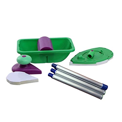Eastdall Kits De Almofadas De Pintura,Conjunto de Rolo de Pintura DIY Pincéis Kits de Almofadas de P