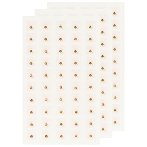 EXCEART Dauermagnet Ohrakupunktur Pflaster 600 Stück Einweg für Akupressur und