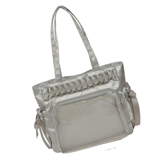 Sac en PU de grande capacité noir avec fond renforcé pour voyages d'affaires