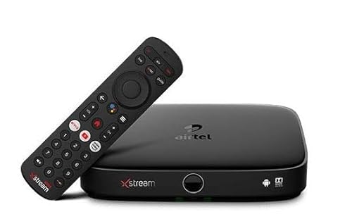 Airtel Xstream Only Box | Android TV Box |1 Month Ultimate Tamil SD Pack | Free Installation | No Dish Antenna | 15+ OTT Apps