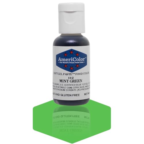 Americolor Soft Gel Paste Food Color 0.75 Ounce, Mint Green