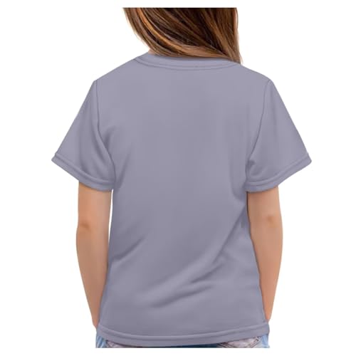 Image of Kids Graphic T-Shirt Boys Girls Novelty Tees Top Short Sleeve Shirts Summer Blouses 3-16