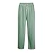 Waffle Pants Men Textured Drawstring Waist Solid Wide Leg Trousers Loose Fit Lightweight Breathable Hiking Sweatpants