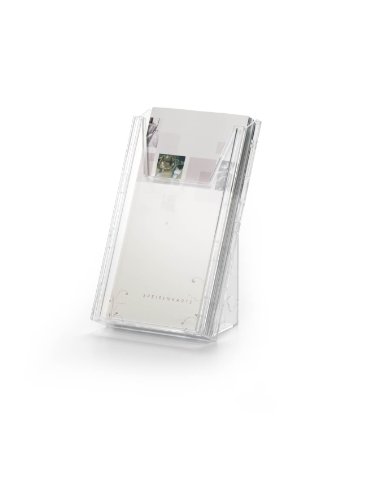 Durable Flyerhalter Combiboxx 1/3 A4, 1 Fach, für Tisch- und Wandanwendung, transparent, 859019 Durable Flyerhalter Combiboxx 1/3 A4, 1 Fach, für Tisch- und Wandanwendung, transparent, 859019