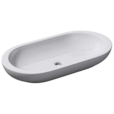 Durovin Bathrooms Ceramic Countertop Sink Basin Cover