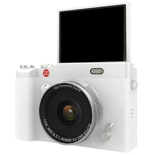 Appareil photo numérique 64 MP avec écran rotatif à 180° et zoom 16x