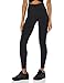 Amazon-Marke: AURIQUE Damen Thermo Lauf-Leggings, Schwarz (Black), 36, Label:S
