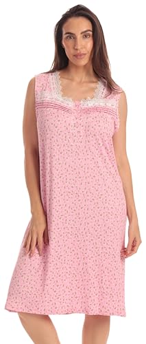 Dreamcrest Women’s Sleeveless Henley Nightgown Deal: Save at Amazon