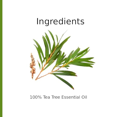 Image of TBN 100% Pure and Natural Tea Tree Essential Oil for Skin, Hair, Face, Acne Care | Premium Therapeutic Grade Tea Tree Oil for Aromatherapy, Stress relief - 15ML