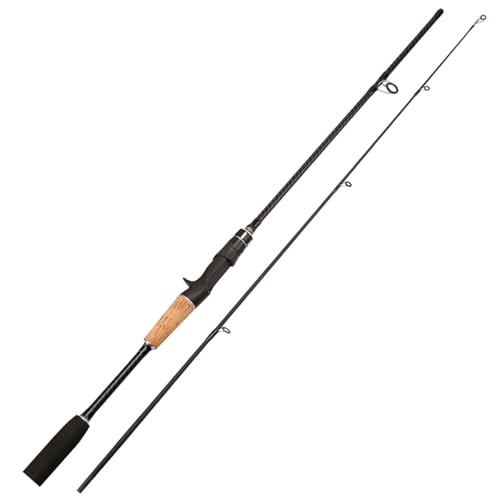 Canne à pêche leurre spinning casting en carbone pour carnassiers - 6