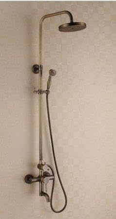Robinet douche laiton antique Gowe pour une ambiance spa rétro à la maison