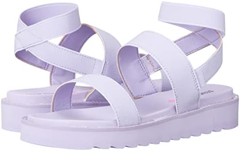 Steve Madden Girls Shoes Girls Dixie Wedge Sandal, Lilac, 2 Little Kid | Image 6