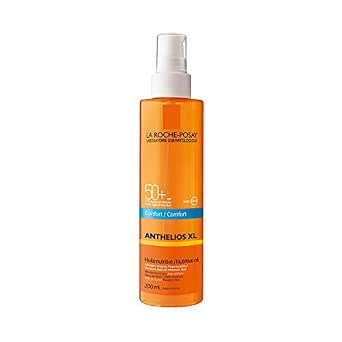 La Roche-Posay Anthelios XL Confort - Aceite Nutritivo Invisible SPF 50+, 200 ml