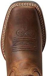 Ariat -Mens Orgullo Mexicano II Western Boot Distressed Brown 3 | Image 3