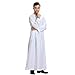 Muslim Costume Men Monk Robe Linen Kaftan Mens with Hood Hospital Night Shirts Floor Length Caftans for Rope Men's Middle East Arab Dubai Dres Nightgown Sheikh Dishdasha Shirt Long Tunic White