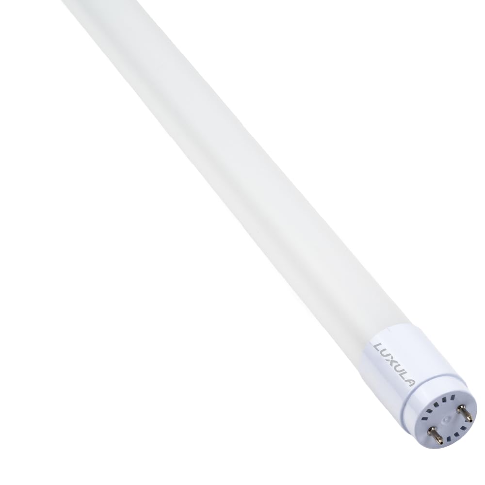 LUXULA 2er Pack LED Röhre 120cm - Kunststoff T8 G13-18W 2160lm - 4000K Neutralweiß - inkl. Starter-Brücke - Röhrenlampe Leuchstoffröhre Neonröhre