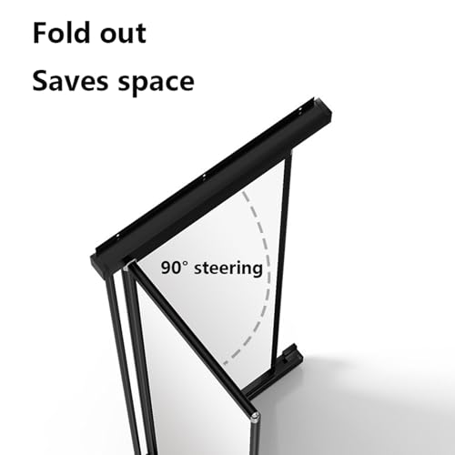Espejo telescópico extraíble con sistema push-pull y rotación ajustable 8