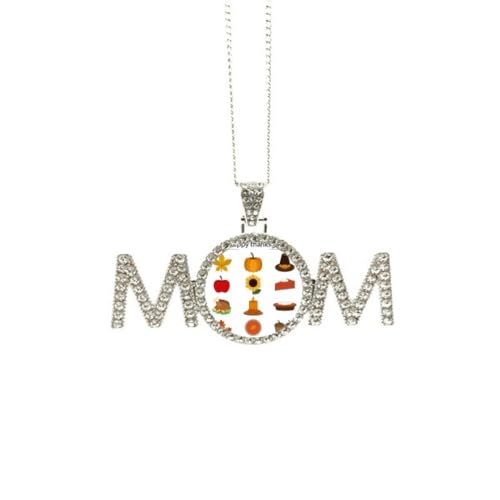 Collier motif Thanksgiving Day avec gravure précise pour maman