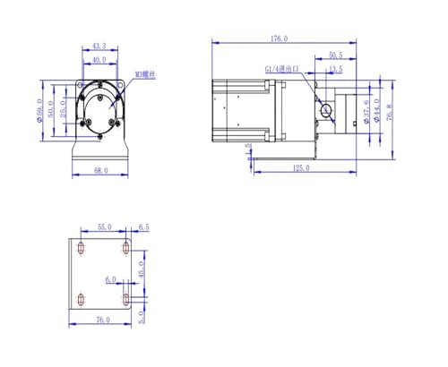 Pompe à membrane de haute précision avec servomoteur AC 200W pour transfert industriel - 7