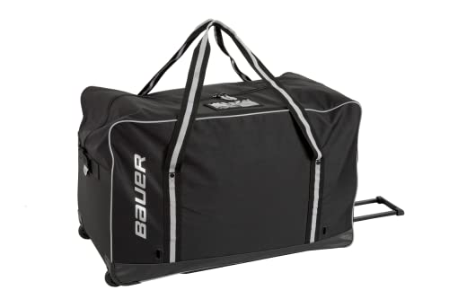 Sac à roulette Bauer Core Noir pour équipement de hockey sur glace