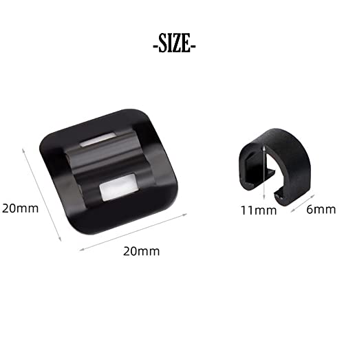 Wdhhnp Bike Cable Guide,Bike C-Clips Clamps Housing Hose Guide,Bicycle Cable Clips For Mtb Road Bike Brake Derailleur Shift Cables. #TOP1