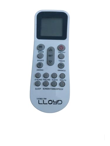 Image of AC Remote Control Compatible for Llyod ac Remote (Model 125 ac Remote)