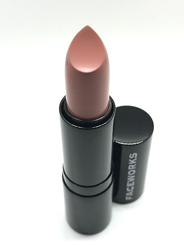 FACEWORKS Hypoallergenic Lipstick Nude Lustrous Latte
