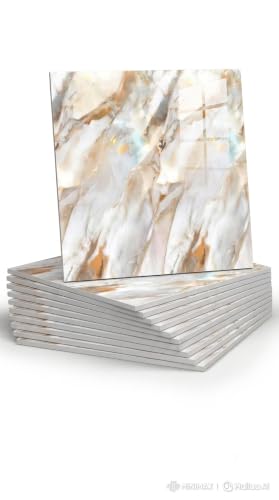 Image of WALLVEAR PE Foam Marble Wall Panel Sheet (16, WW-AM-0118)