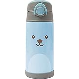 Buba Buba Garrafa Termica Parede Dupla 400 Ml Gumy - Azul Azul Tamanho Único Hora Da Papinha