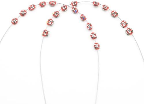 SEAVERRS 1 Pack Temporary Tooth Decoration with Metal Wires,Metal Bracket and Orthodontic Ligature Ties image 5