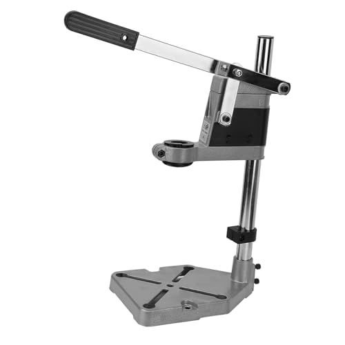Support de perceuse réglable avec pince d'établi et étau 60mm - 6