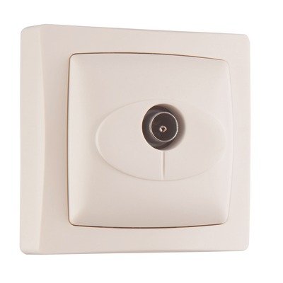 Legrand - Prise Tv Simple Saillie Complet