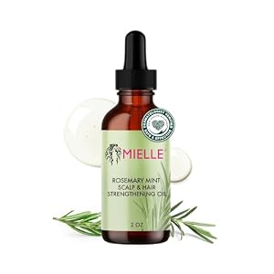 Mielle Organics Mielle Rosemary Mint Kopfhaut- und Haarstärkungsöl für gesundes Haarwachstum, 2 oz 59 ml