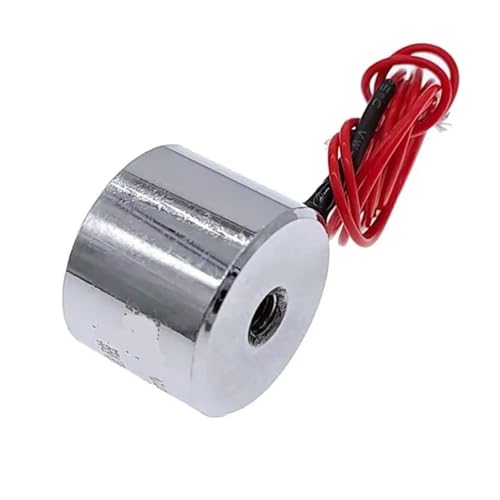 Electroimán cilíndrico P20/15 solenoide CC de 5V 30N ventosa eléctrica para proyectos Arduino