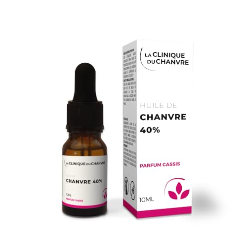 Huile 40% | Goût Cassis | Qualité premium | Fabriqué