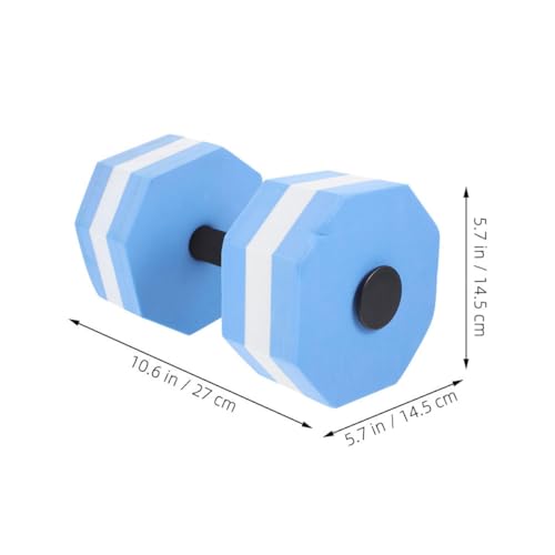 Pesas flotantes para piscina Holibanna 2 piezas EVA miniatura 2