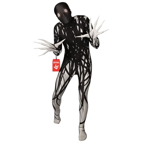 Morphsuits Costume-Zalgo Monster Morphsuit Adult (Medium) Multicolor, Synthetic