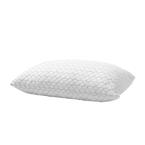 Image of VEVOR Original Adjustable Pillow, Queen Size Bed Pillows for Sleeping, Cross Cut Memory Foam Pillows, Medium Firm Back, Stomach and Side Sleeper Cold Pillow with Removable Washable Cover
