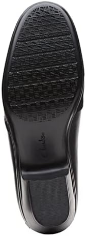 Clarks Women's Emily Step Loafer, Black Leather, Size 12 Review | Image 7