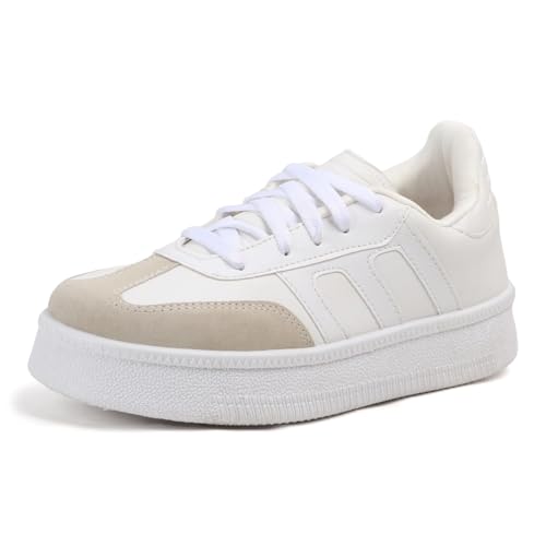 Image of Vendoz Women Sneaker | Cushioned Insole for Comfort | Stylish Lace-Up Design | Lightweigh & Perfect for Casual Outfit for Girls CNV7030