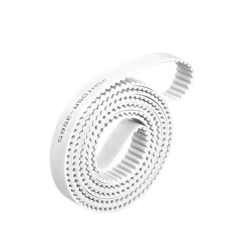Courroie trapézoïdale polyuréthane blanc HTD5M 20mm moto 765mm