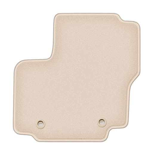 Tapis de Voiture Ford S-Max MK1 (2006-2012) en velours beige pour conducteur