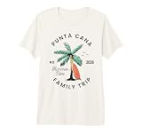 Punta Cana 2026 Dominican Republic Family Vacation Matching Premium Tri-Blend T-Shirt