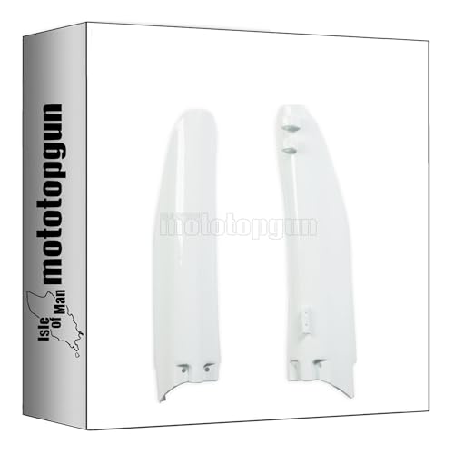 Couvercle fourche blanc Acerbis haute résistance Suzuki RM 125